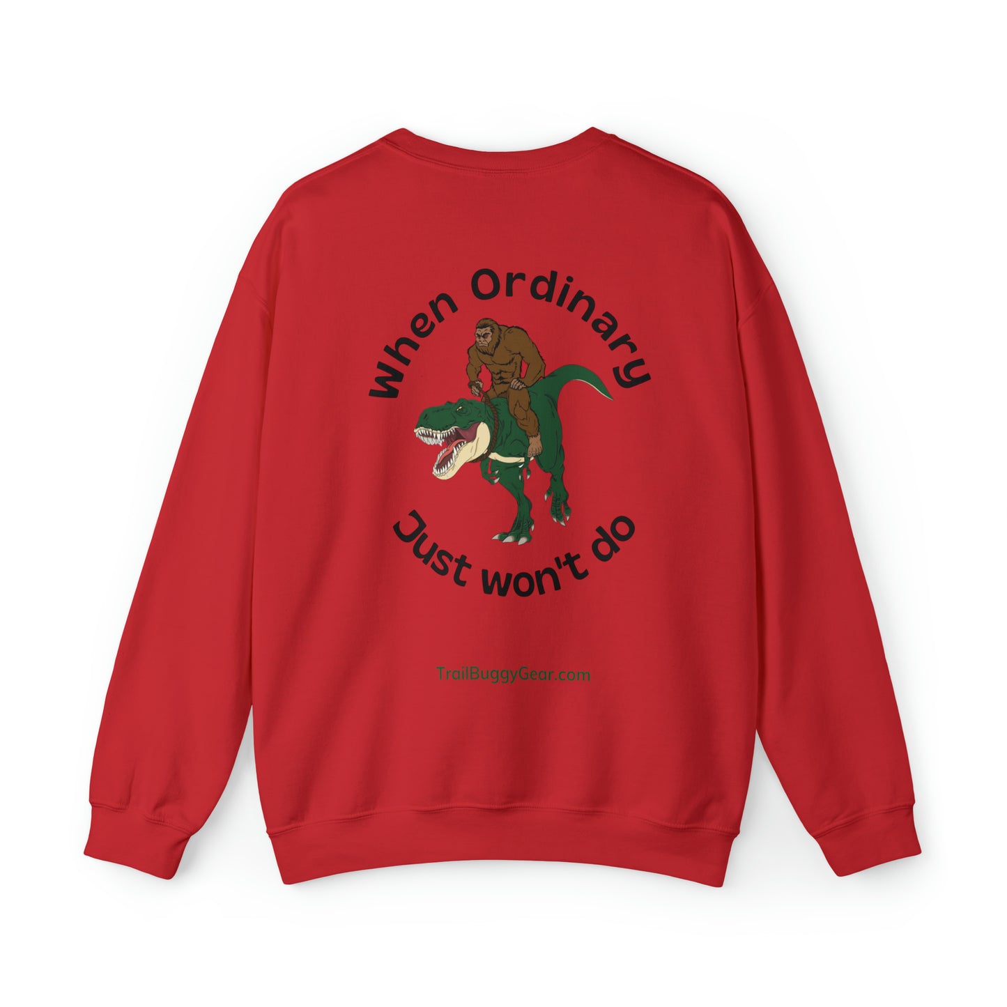 Bigfoot, T-Rex, and UTV Adventure Sweatshirt