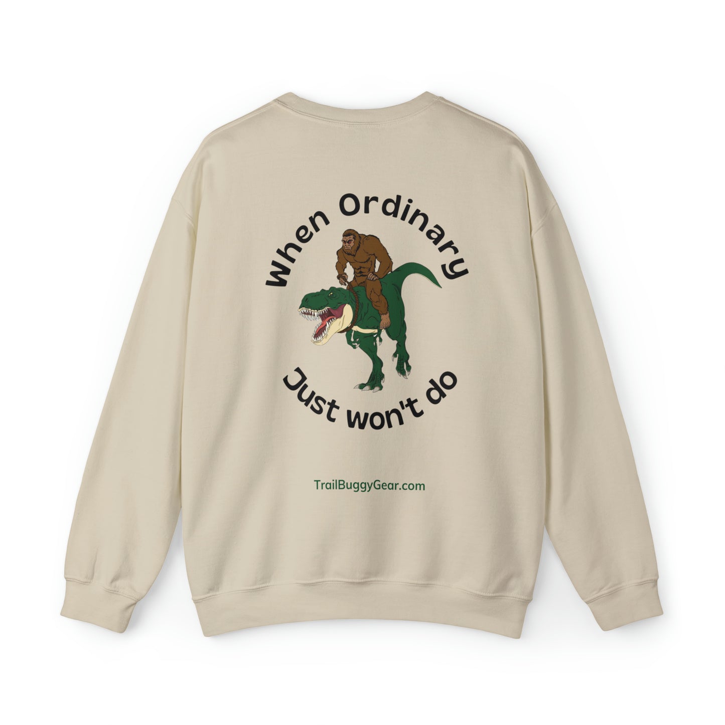 Bigfoot, T-Rex, and UTV Adventure Sweatshirt