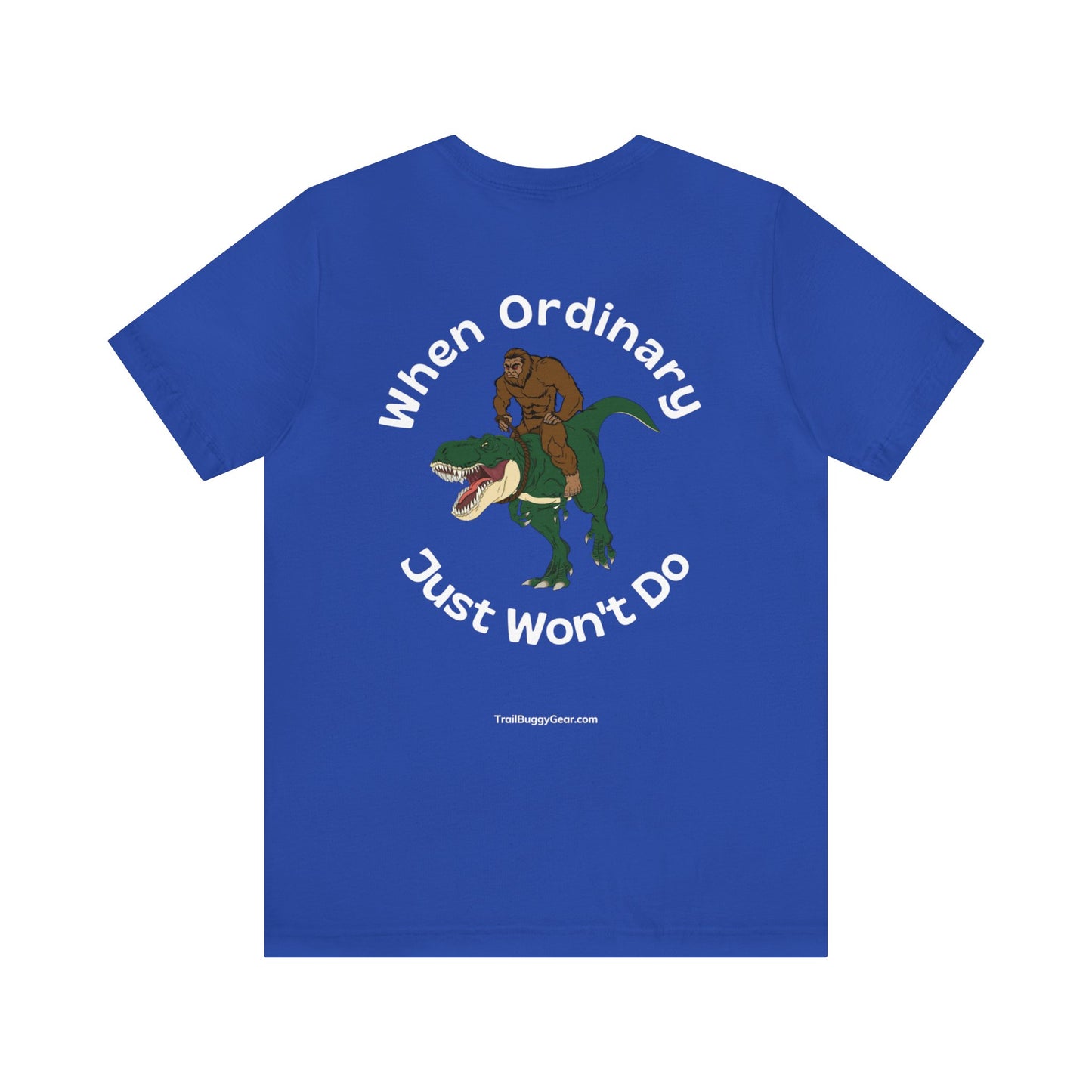 Bigfoot and T-Rex UTV Adventure T-Shirt