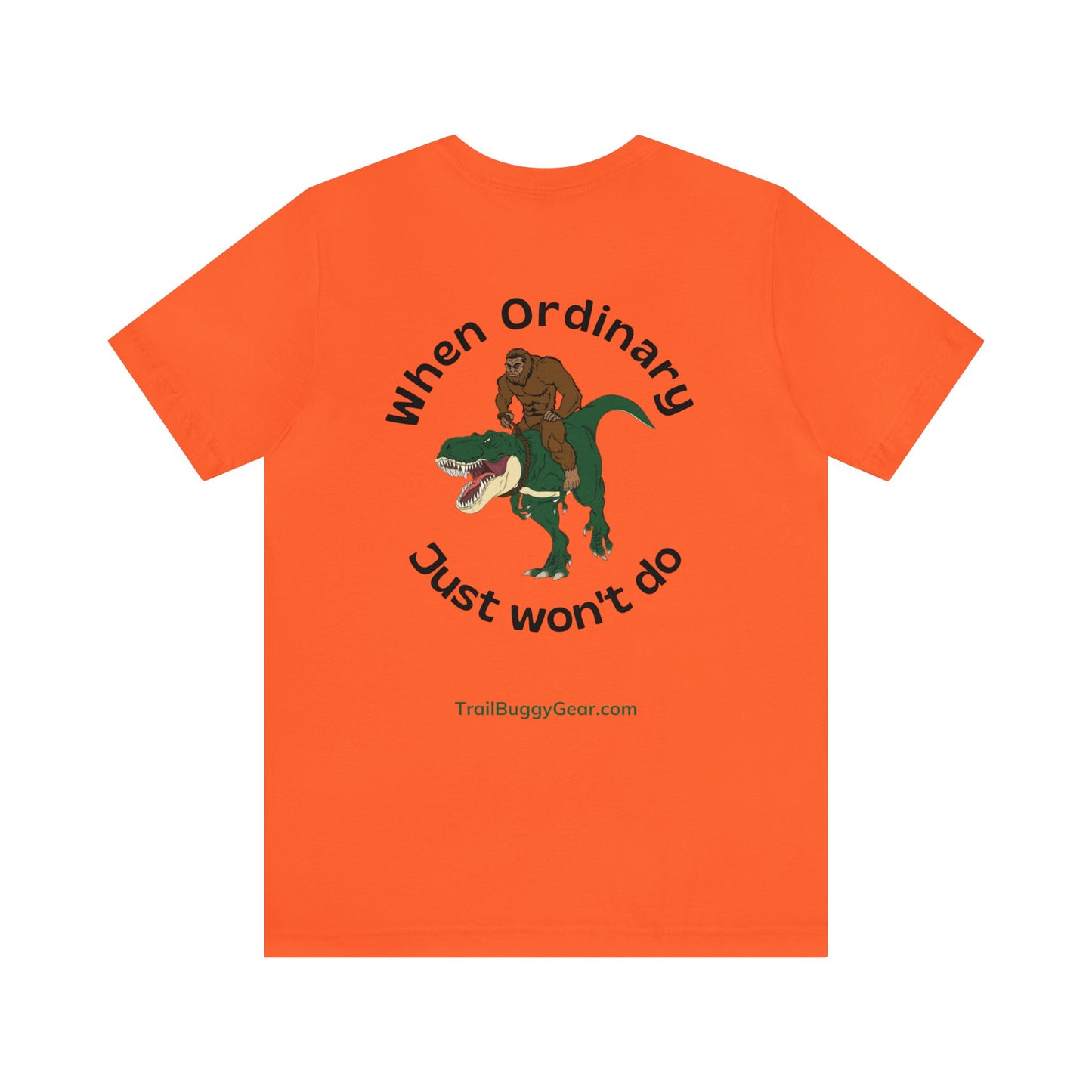 Bigfoot and T-Rex UTV Adventure T-Shirt